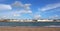 Exmouth from Dawlish Warren Beach