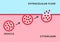 Exocytosis process. Cell transports particles out of the cell.