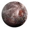 Exoplanet isolated on white background, collage.