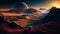 Exoplanet\\\'s Vast Landscape as Seen from Space, Made with Generative AI