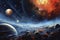 Exoplanets and Asteroids in a Distant Galaxy