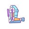 Exoskeleton RGB color icon