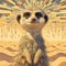 Exotic Adventure - Meerkat on a Sand Dune