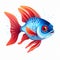 Exotic Fish Artwork Aquatic Splendor