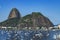 Exotic mountains. Famous mountains. Mountain of the Sugar Loaf in Rio de Janeiro, Brazil South America.