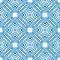 Exotic  seamless pattern. Blue enchanting boho