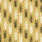 Exotic seamless pattern with insect beetles in