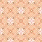 Exotic  seamless pattern. Orange exotic boho chic