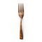 Exotic Wooden Fork On White Background - Emek Golan Style