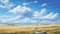 Expansive Midwest Grassland: An Anime-inspired Tundra Painting