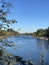 Expansive shot of a river during the day