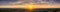 Expansive sunset panorama comprising the cities of east San Francisco bay