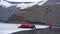 Expedition cruise ship zodiac in Antarctica