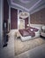 Expensive bedroom baroque style