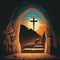 Experience the View from the Tomb: Jesus Cross in Stunning Detail