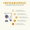 Experiment, Physics, Education, Experiment Physics Infographics Presentation Template. 5 Steps Presentation