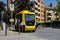 Experimental self-driving minibus of the local public transport in Berlin BVG
