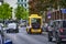 Experimental self-driving minibus of the local public transport in Berlin BVG