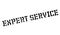 Expert Service rubber stamp