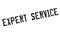 Expert Service rubber stamp
