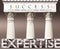 Expertise as a foundation of success - symbolized by pillars of success supported by Expertise to show that it is essential for