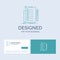 expertise, checklist, check, list, document Business Logo Line Icon Symbol for your business. Turquoise Business Cards with Brand
