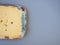 Expired moldy hard cheese purchased at the supermarket. Wastage of Lycopersicon. Incorrect long-term storage. Food waste