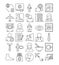 Explanatory Vector icons Set, Every single icon can be easily modify or edit