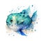 Explore depths of ocean and meet amazing creatures that thrive in extreme conditions. cute children creature, AI