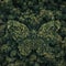 Explore the hidden art of nature with an aerial view capturing the intricate patterns of animal camouflage