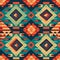 Explore intricate symmetry in seamless aztec patterns