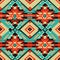 Explore intricate symmetry in seamless aztec patterns