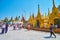 Explore medieval complex of Shwedagon Pagoda, Yangon, Myanmar