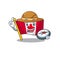 Explorer flag canadian is stored cartoon cupboard