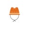 explorer hat, clothing icon. Element of color African safari icon. Premium quality graphic design icon. Signs and symbols