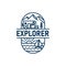 Explorer Line Logo Design Template