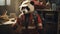 Explorers Panda Bear In Unreal Engine 5 Home Office