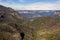 The Explorers Range in The Blue Mountains in Australia