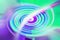 exploring the abstract twirl spiral rotational background with green blue magic design round whirl space swirl trail effect