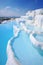 Exploring Ancient Hot Springs: Pamukkale\\\'s Enchanting Delight in Turkey