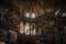 Exploring the Magnificent Interior of Hagia Sophia in Istanbul, Turkey