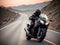 Exploring the Open Road on Motorcycle Generative Ai