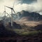 Exploring Sustainable Energy with AI-Generated Landscapes