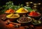 Exploring the Vibrant World of Hindu Spices: A Colorful Market S
