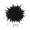 Explosion, single icon in black style.Explosion, vector symbol stock illustration web.