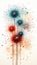 Explosive Artistry: A Patriotic Catalog of Fireworks, Dots, and