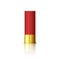 Explosive cartridge for shotgun. Red realistic cartridge with reflection isolated on white. Vector