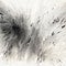 Explosive And Chaotic Black And White Abstract Art