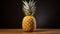 Explosive Pigmentation: A Captivating Pineapple In Softbox Lighting