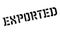 Exported rubber stamp